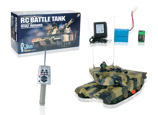Heng Long 1:24 R/C U.S. M1A2 ABRAMS TANK - SN Hobbies Heng Long 1:24 R/C U.S. M1A2 ABRAMS TANK - SN Hobbies