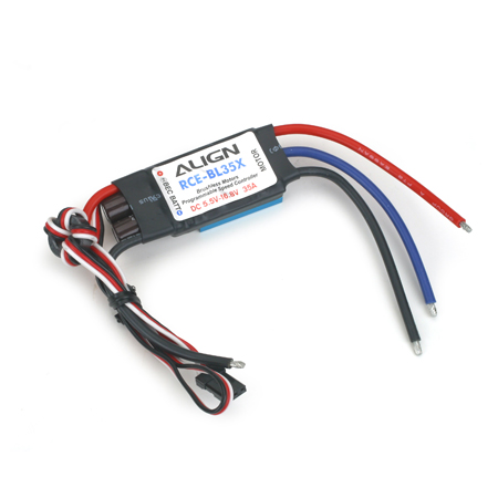 35-Amp Brushless ESC w/Governor Mode, 6V BEC w/EC3 - SN Hobbies 35-Amp Brushless ESC w/Governor Mode, 6V BEC w/EC3 - SN Hobbies