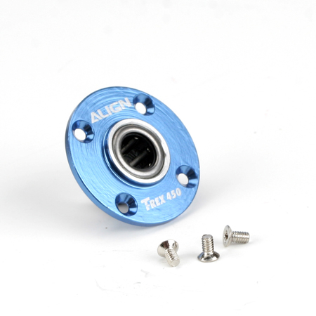 Main Gear Case with One Way Bearing, Blue: 450 - SN Hobbies Main Gear Case with One Way Bearing, Blue: 450 - SN Hobbies