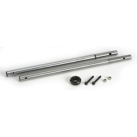 Main Shaft With Hardware (2): All 600 - SN Hobbies Main Shaft With Hardware (2): All 600 - SN Hobbies