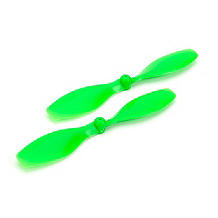 Blade Prop, Clockwise Rotation, Green (2): Nano QX - SN Hobbies Blade Prop, Clockwise Rotation, Green (2): Nano QX - SN Hobbies