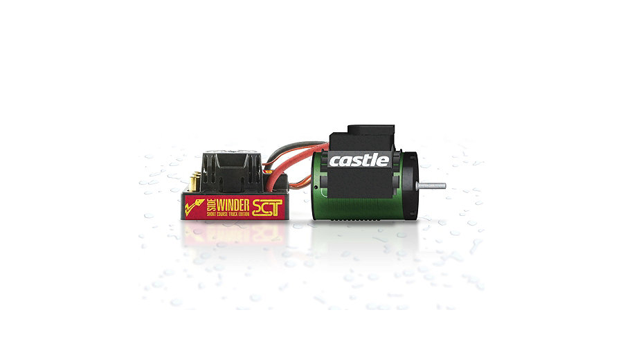 Castle Creations SV3 Sidewinder Waterproof ESC, 3800Kv Motor Combo - SN Hobbies Castle Creations SV3 Sidewinder Waterproof ESC, 3800Kv Motor Combo - SN Hobbies