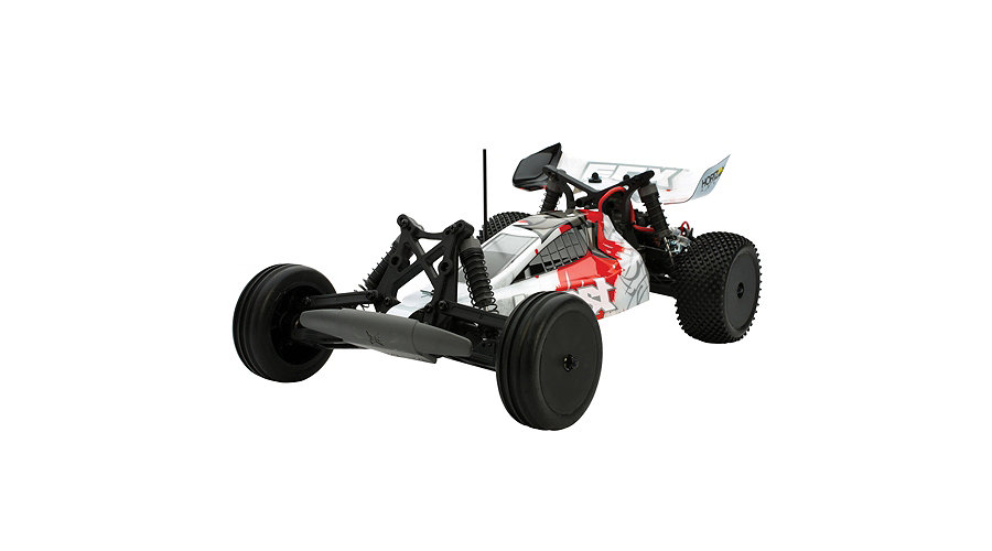 ECX Boost 1/10 2WD RTR Buggy: White/Red - SN Hobbies ECX Boost 1/10 2WD RTR Buggy: White/Red - SN Hobbies