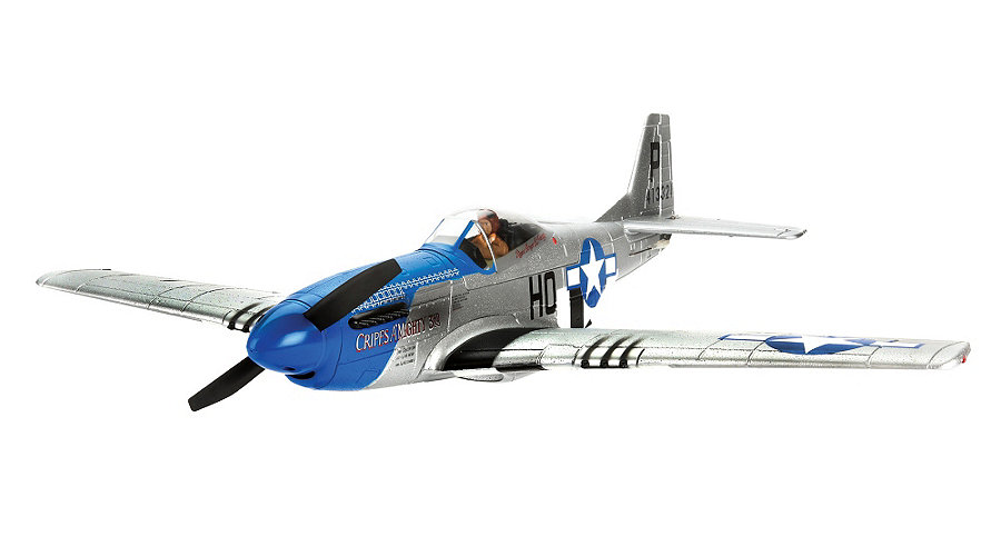 E-flite P-51D Mustang 280 BNF Basic - SN Hobbies E-flite P-51D Mustang 280 BNF Basic - SN Hobbies