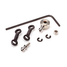 E-flite Ball Link & End: 10 -15 90-Degree Rotating Retract - SN Hobbies E-flite Ball Link & End: 10 -15 90-Degree Rotating Retract - SN Hobbies