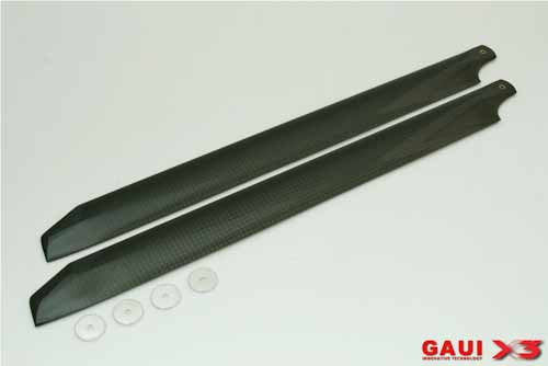 GAUI X3 CF MAIN BLADES (360L-CFA) - SN Hobbies GAUI X3 CF MAIN BLADES (360L-CFA) - SN Hobbies