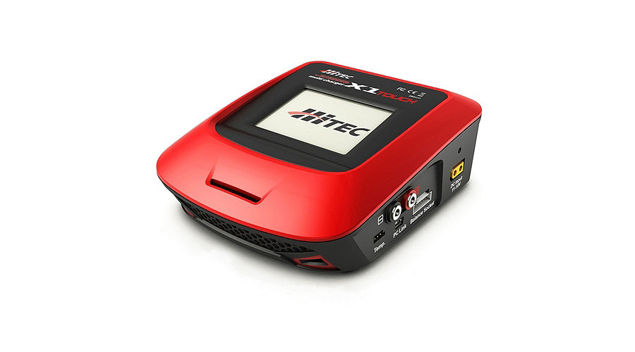 Hitec X1 Touch, 55-Watt AC/DC Multi-Chemistry Charger - SN Hobbies Hitec X1 Touch, 55-Watt AC/DC Multi-Chemistry Charger - SN Hobbies