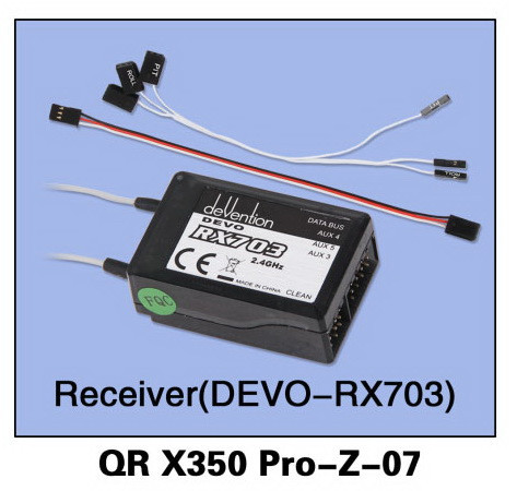 Walkera QR X350 Pro Receiver - SN Hobbies Walkera QR X350 Pro Receiver - SN Hobbies
