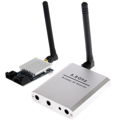 5.8G 200MW 8 Channel FPV Audio Video Transmitter / RX 2Km Range For RC Car MultiCopter - SN Hobbies 5.8G 200MW 8 Channel FPV Audio Video Transmitter / RX 2Km Range For RC Car MultiCopter - SN Hobbies