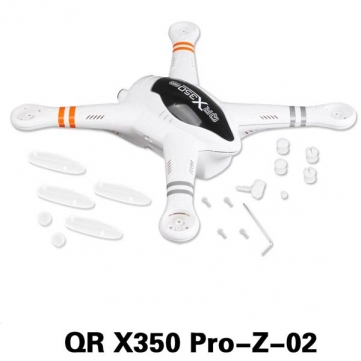 Walkera QR X350PRO Quadcopter Body Set White - SN Hobbies Walkera QR X350PRO Quadcopter Body Set White - SN Hobbies