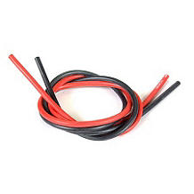 W. S. Deans Wet Noodle 12 Gauge, 2' Red/Black - SN Hobbies W. S. Deans Wet Noodle 12 Gauge, 2' Red/Black - SN Hobbies