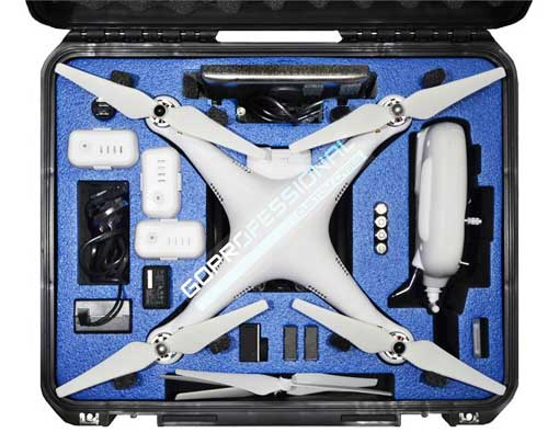 GO PROFESSIONAL CASES PHANTOM 2 AND GOPRO ACCESSORIES HARD CASE - SN Hobbies GO PROFESSIONAL CASES PHANTOM 2 AND GOPRO ACCESSORIES HARD CASE - SN Hobbies