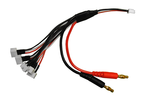 Align Parallel (6x) Charge & Balance Cable for T-REX 150 - SN Hobbies Align Parallel (6x) Charge & Balance Cable for T-REX 150 - SN Hobbies