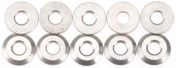Associated Cone Washer Silver (10) - SN Hobbies Associated Cone Washer Silver (10) - SN Hobbies