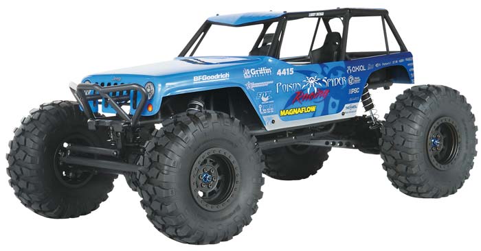 Axial Wraith Jeep Wrangler Poison Spyder Rock Racer RTR - SN Hobbies Axial Wraith Jeep Wrangler Poison Spyder Rock Racer RTR - SN Hobbies