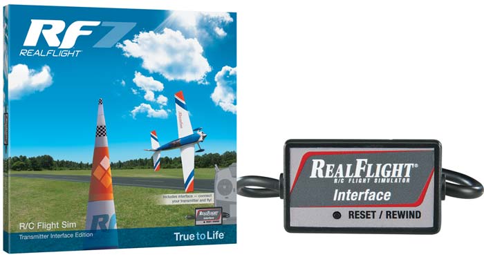 Great Planes RealFlight 7 w/Transmitter Interface - SN Hobbies Great Planes RealFlight 7 w/Transmitter Interface - SN Hobbies