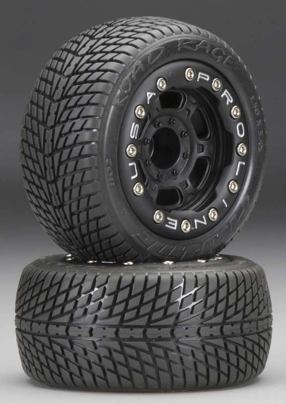 Pro-line Racing Road Rage Mnt Blk/Blk Titus Beadloc Whls:1/16 ERev - SN Hobbies Pro-line Racing Road Rage Mnt Blk/Blk Titus Beadloc Whls:1/16 ERev - SN Hobbies
