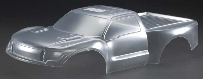 Traxxas Ford Raptor Clear Body w/Decals - SN Hobbies Traxxas Ford Raptor Clear Body w/Decals - SN Hobbies