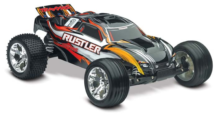 Traxxas Rustler XL-5 2.4GHz RTR Black - SN Hobbies Traxxas Rustler XL-5 2.4GHz RTR Black - SN Hobbies