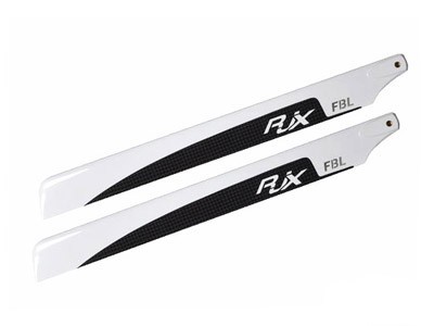 RJX 325 carbon main blades white FBL - SN Hobbies RJX 325 carbon main blades white FBL - SN Hobbies
