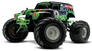 Traxxas 1/16 Grave Digger 2WD Monster Truck RTR w/Backpack - SN Hobbies Traxxas 1/16 Grave Digger 2WD Monster Truck RTR w/Backpack - SN Hobbies