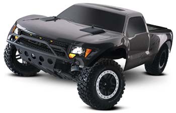 Traxxas Slash F-150 SVT Raptor 2.4GHz RTR Black - SN Hobbies Traxxas Slash F-150 SVT Raptor 2.4GHz RTR Black - SN Hobbies