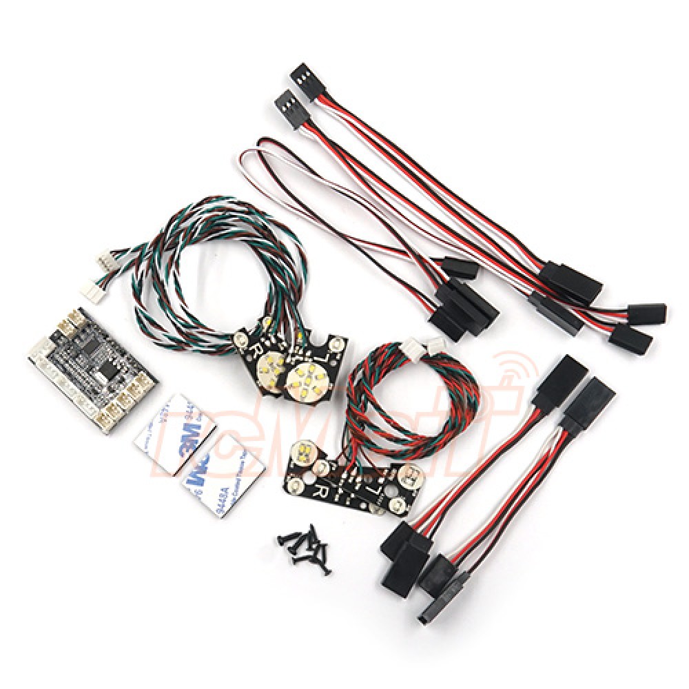 G.T. POWER LED LIGHT SYSTEM FOR TRAXXAS TRX-4 DEFENDER