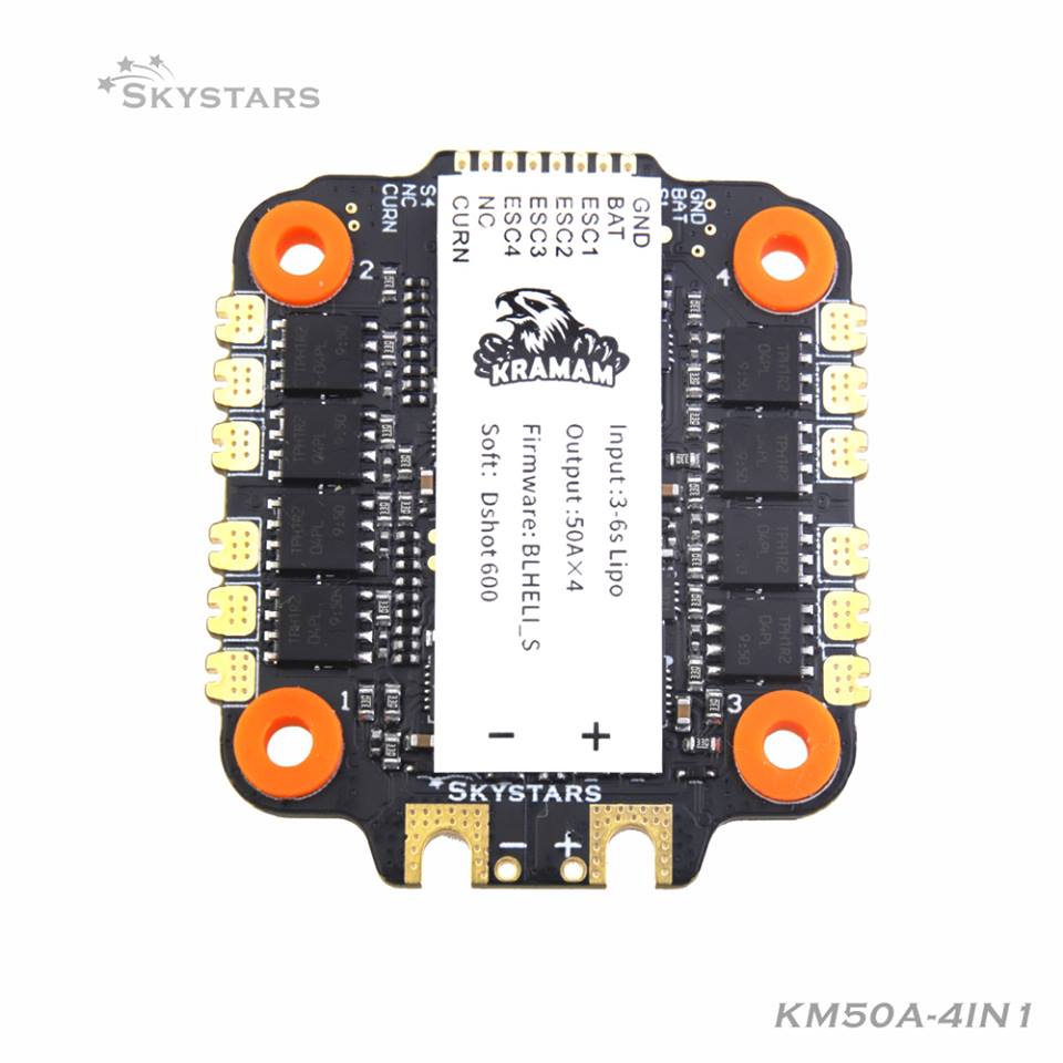 Skystars Kramam 50A 3-6S 4in1 ESC