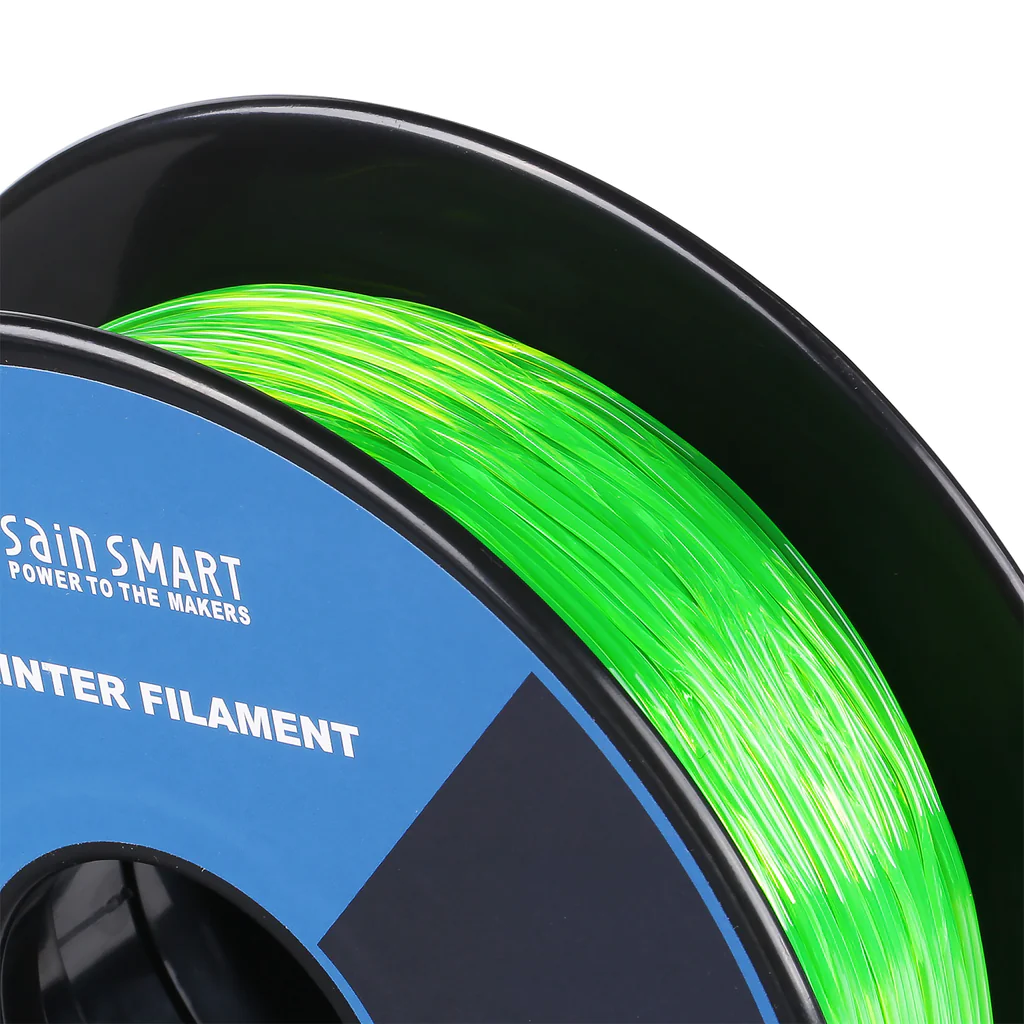 Sainsmart Flexible TPU Filament 1.75mm 0.8kg/1.76lb, Green