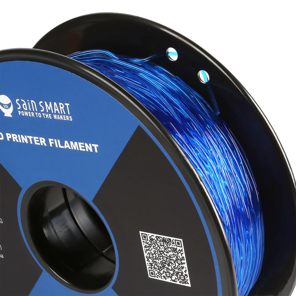 Sainsmart Flexible TPU Filament 1.75mm 0.8kg/1.76lb, Blue