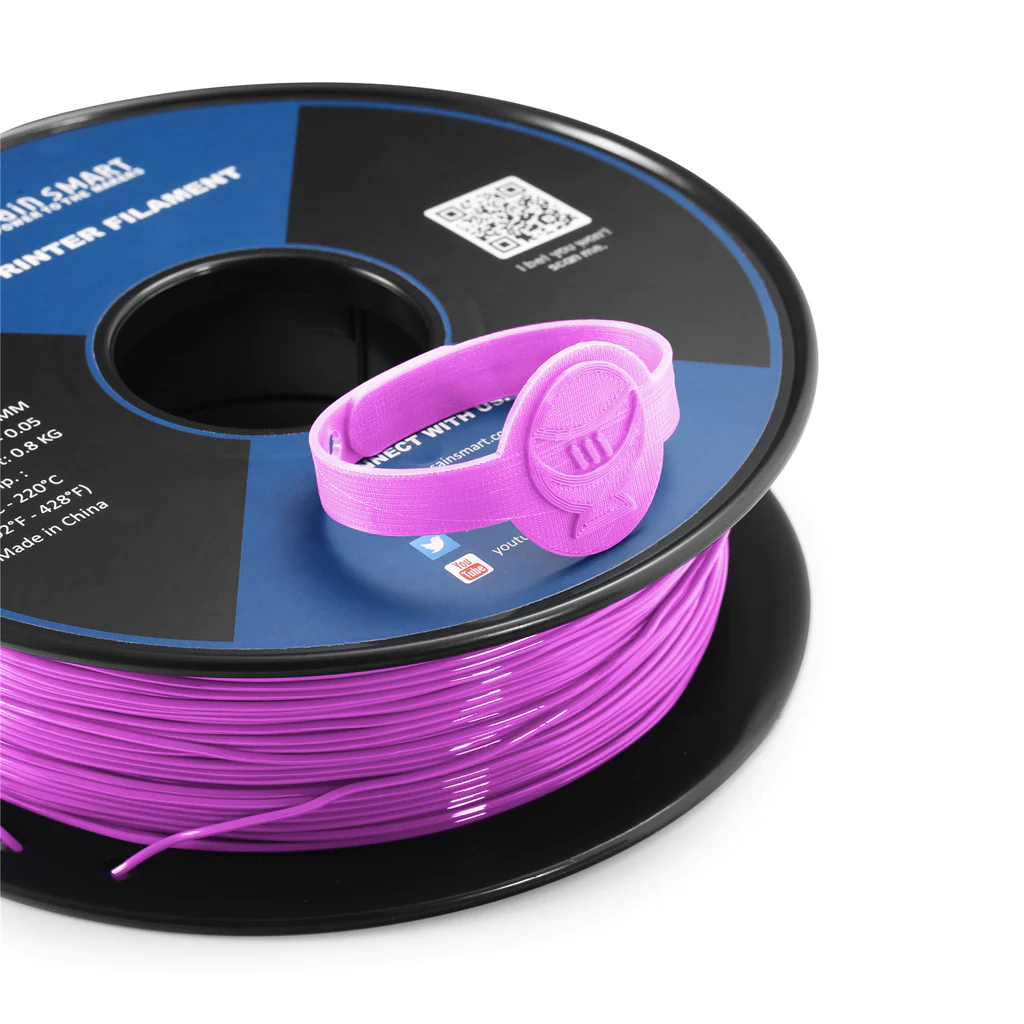 Sainsmart Flexible TPU Filament 1.75mm 0.8kg/1.76lb, Neon Magenta, Cyberpunk Color