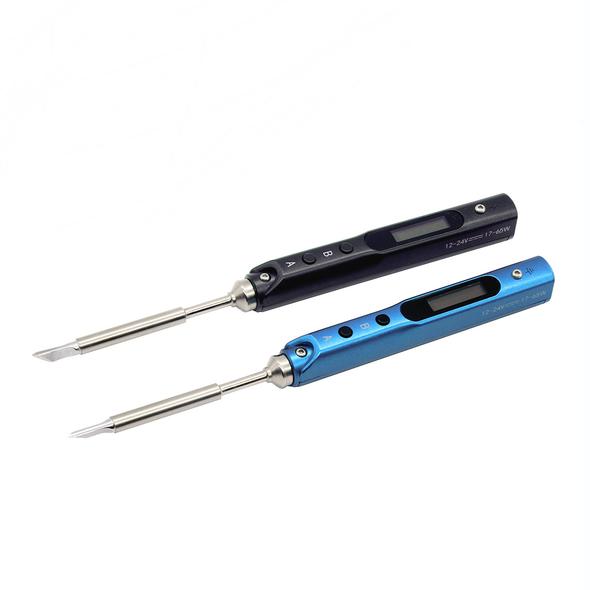 Sequre SQ-001 Mini Smart Portable 65W DC12-24V Electric Soldering Iron - <font color="blue"><b>Blue</b></font>