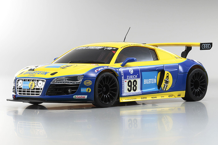 Kyosho 32329BT MINI-Z RWD Audi R8 LMS NBR 2010 #98 MR-03 Readyset