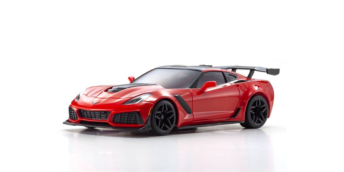 Kyosho 32334R MINI-Z RWD Series Ready Set Chevrolet Corvette ZR1 Torch Red (with LED)