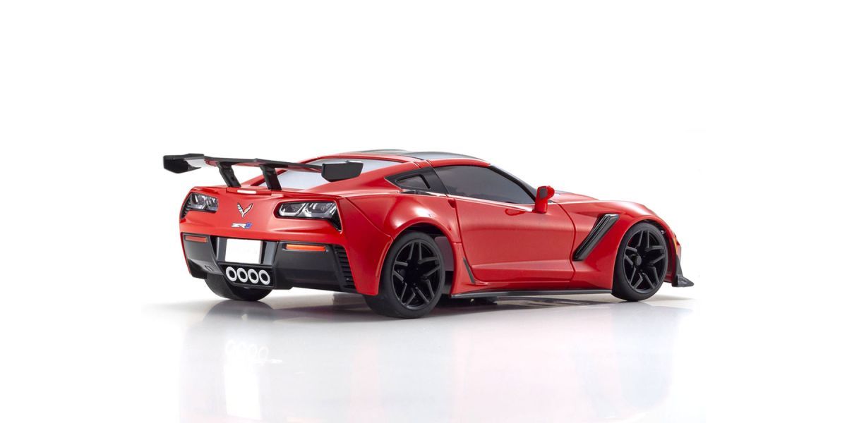Kyosho 32334R MINI-Z RWD Series Ready Set Chevrolet Corvette ZR1 Torch Red (with LED)