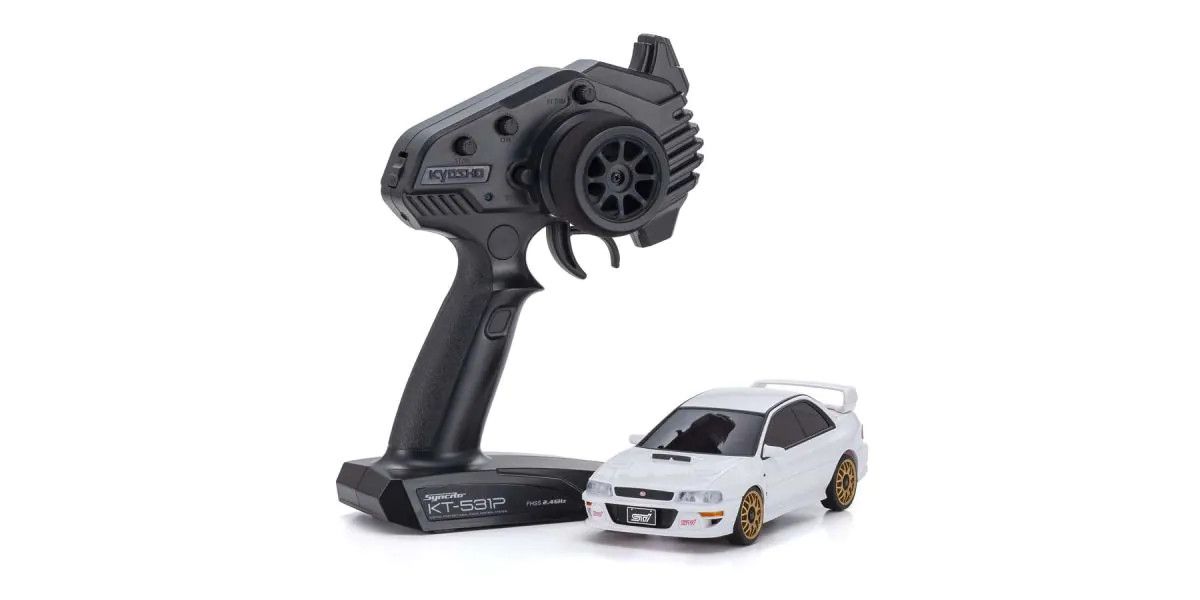 Kyosho 32627W MINI-Z AWD SUBARU IMPREZA 22B-STi Version White