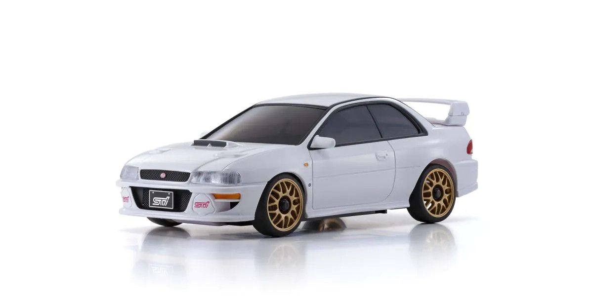 Kyosho 32627W MINI-Z AWD SUBARU IMPREZA 22B-STi Version White