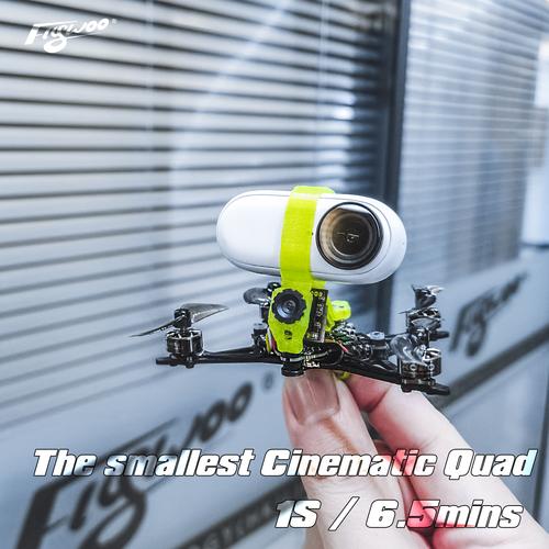 Flywoo Firefly 1S Nano Baby Quad <b>Insta 360GO 2</b> TPU Mount