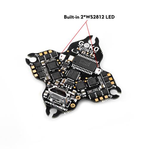 GOKU Versatile F4 5-IN-1 1S AIO W/250mw VTX , OSD , 25.5X25.5 - <b>NO RX</b>