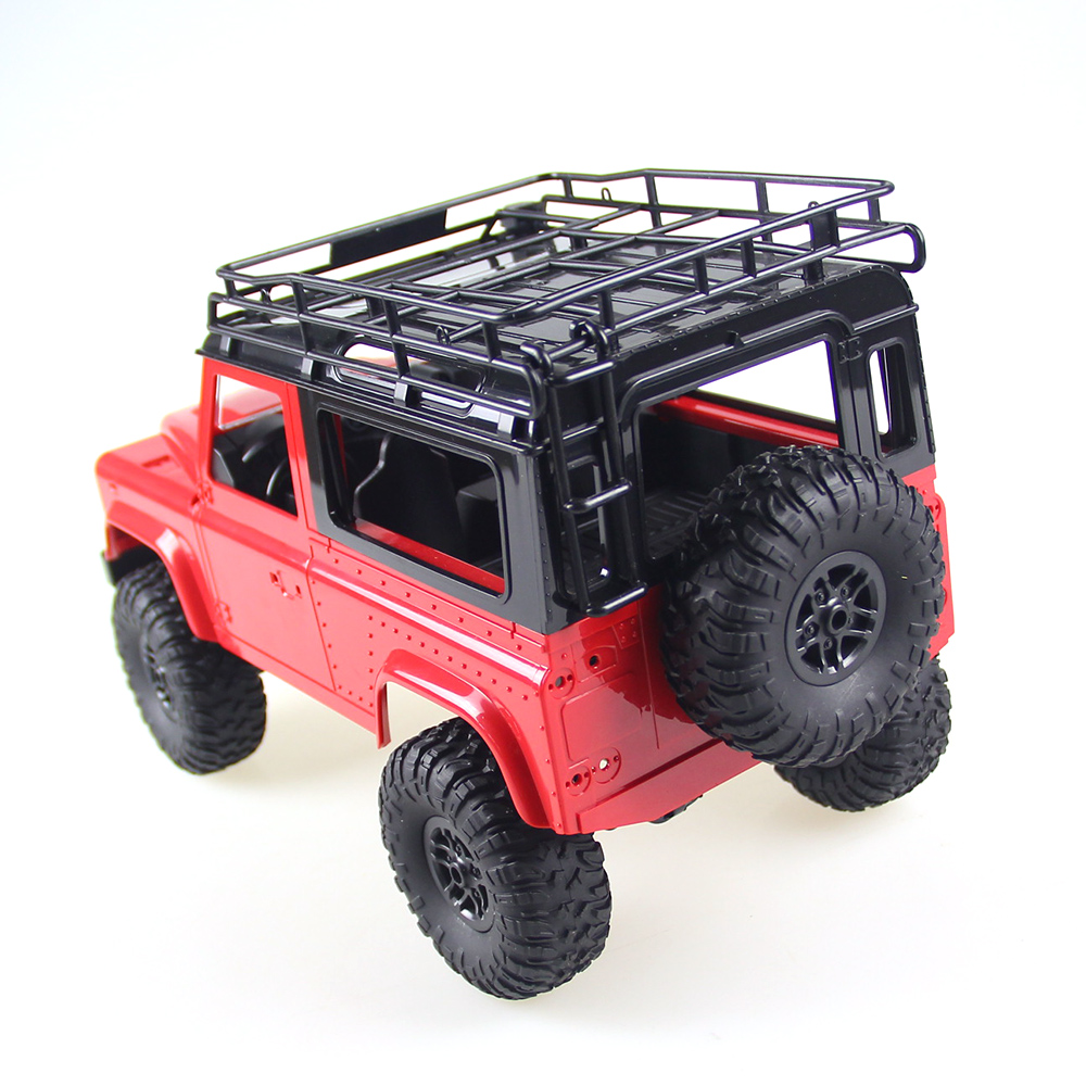 MN Model D90 1/12 4x4 4WD RTR Crawler - <b>RED</b>