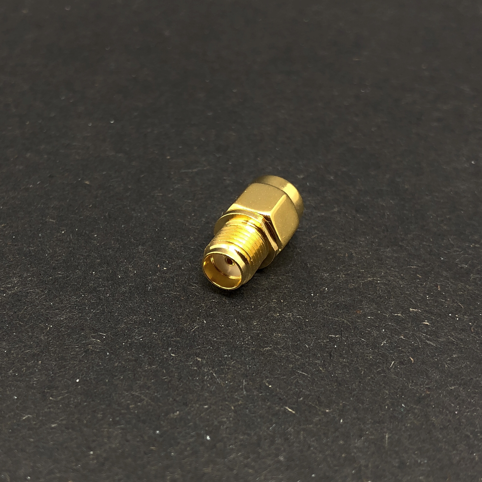Helistar SMA jack to RP-SMA plug adapter