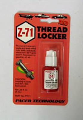 ZAP Z-71 RED THREADLOCKER - .2 OZ.