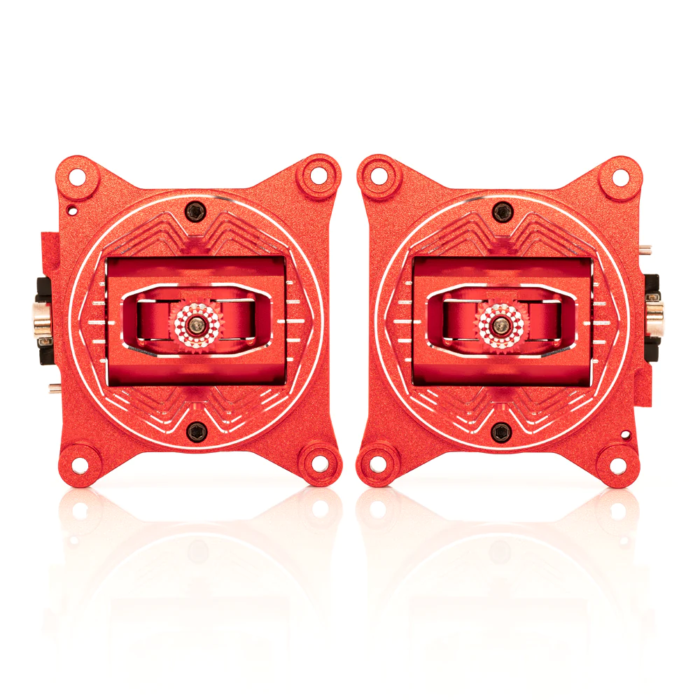 RADIOMASTER AG01 MINI CNC Hall Gimbals (ZORRO/TX12) - <B>RED</B>