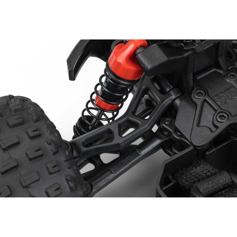 ARRMA 1/18 GRANITE GROM MEGA 380 Brushed 4X4 Monster Truck RTR with Battery & Charger, Blue