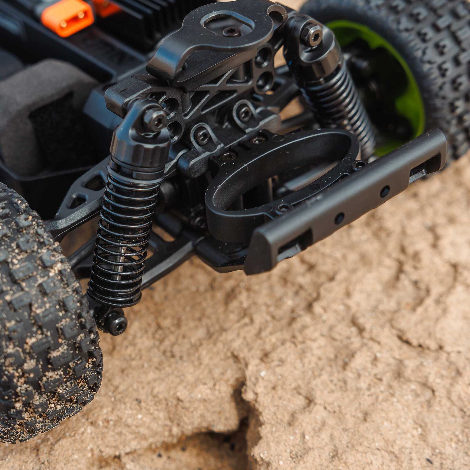 ARRMA MOJAVE GROM MEGA 380 Brushed 4X4 Small Scale Desert Truck RTR with Battery & Charger, Blue/White