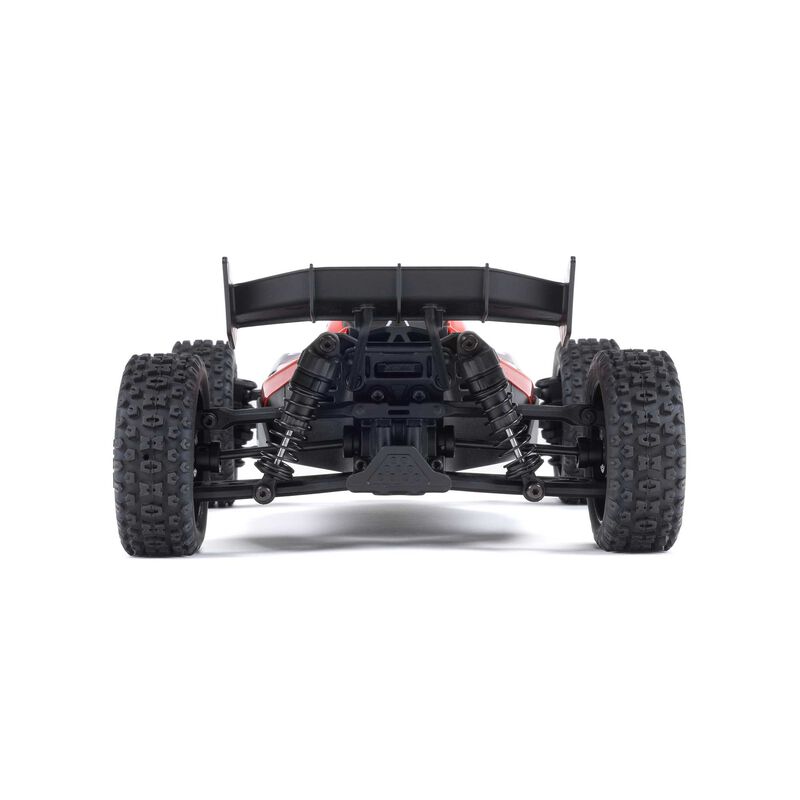 ARRMA TYPHON GROM MEGA 380 Brushed 4X4 Small Scale Buggy RTR with Battery & Charger, Red/White