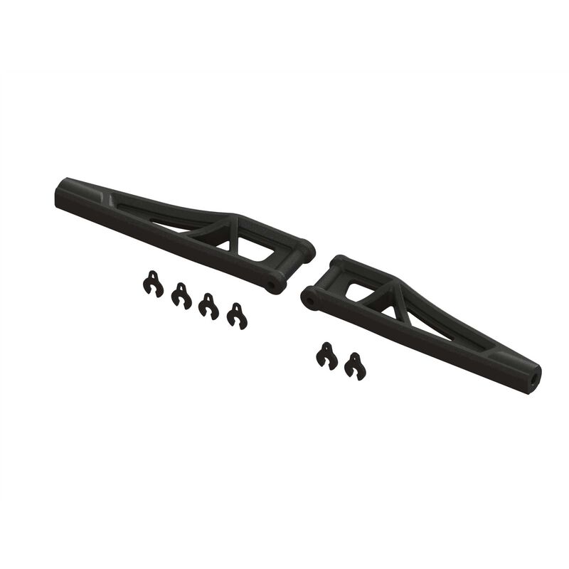 ARRMA Front Upper Suspension Arms, 120mm (1 Pair): EXB