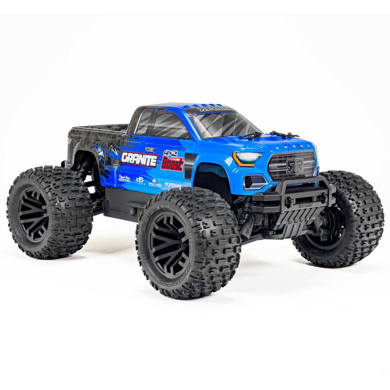ARRMA 1/10 GRANITE 4X2 BOOST MEGA 550 Brushed Monster Truck RTR with Battery & Charger, Blue