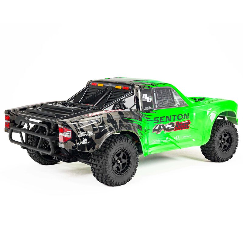 ARRMA 1/10 SENTON 4X2 BOOST MEGA 550 Brushed Short Course Truck RTR, Green
