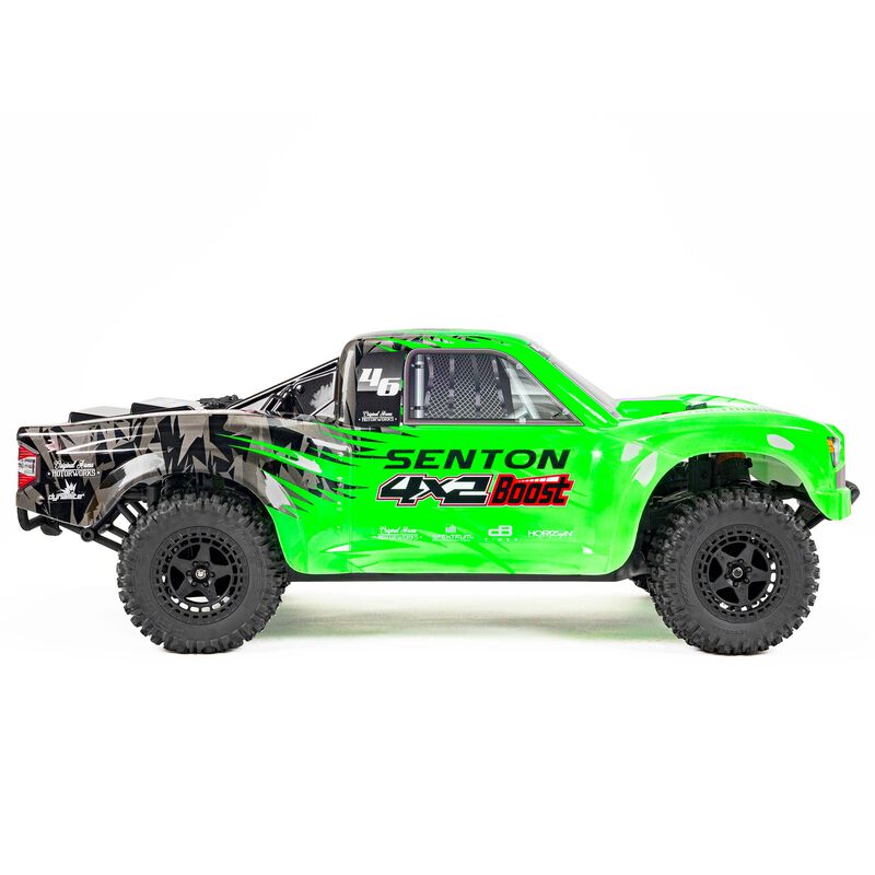 ARRMA 1/10 SENTON 4X2 BOOST MEGA 550 Brushed Short Course Truck RTR, Green